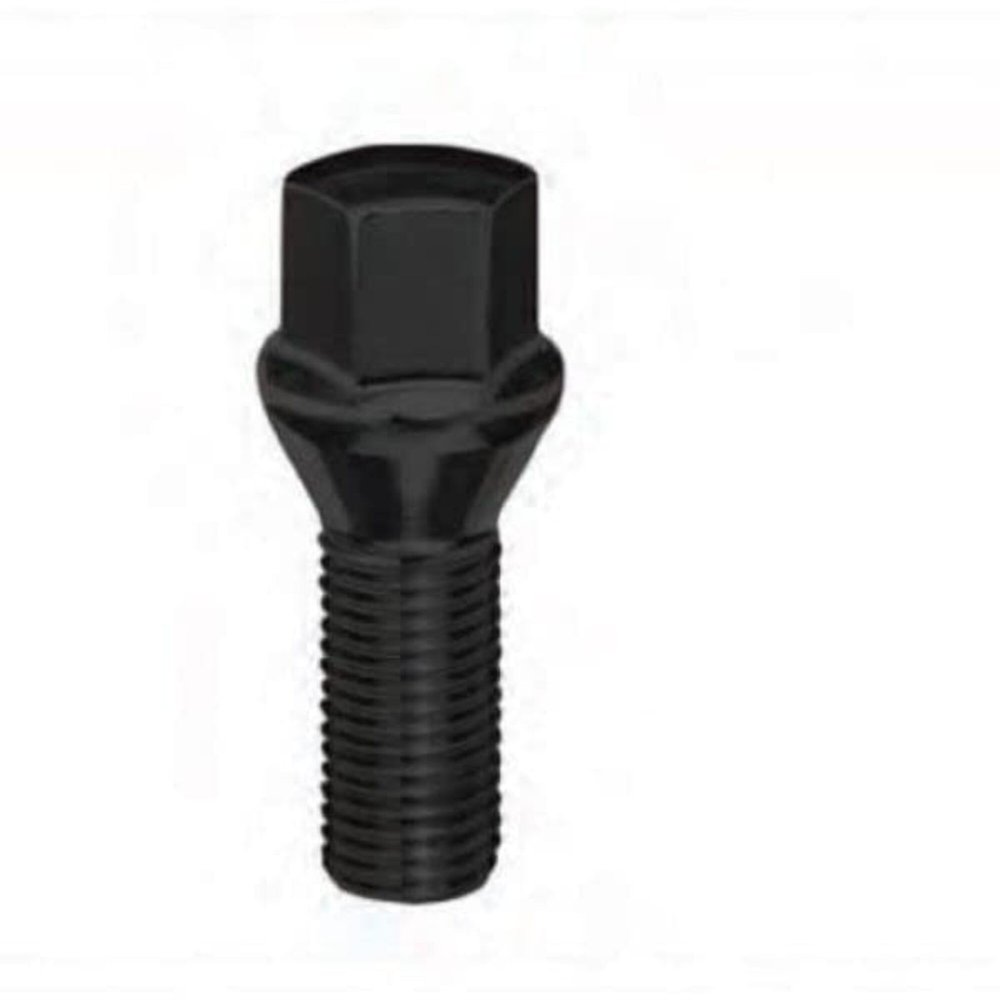 West Coast Wheel Accessories W2725DCBHB 12 x 1.25 in. 17 mm Hex Conical Lug Bolt