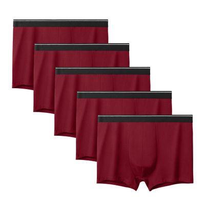 JEsilunmaMY Mens Athletic Sports Cotton Boxer Briefs Plus Size Stretch Performance Boxer Brief Summer Support Pouch Underwear