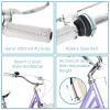 AkiiGer Adult Tricycles for Adults, 7 Speed Adult Trikes, 20/24/26 inch 3 Wheel Bike with Basket, Three-Wheeled Cruiser Bicycles for Women and Men, Without Fenders (Taro Purple, 7-Speed / 24" Wheels) view 4