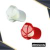ALLNTRENDS Soulmate 2 Pcs Embroidered Trucker Hat for Couples (Red-White) view 4