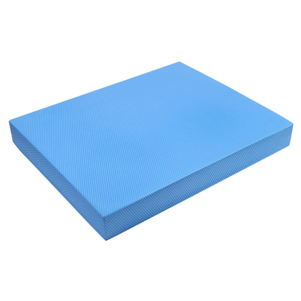 Balance Pad, TPE High Resilience Soft Comfortable Balance Pads for Physical, Anti Slip Tear Lightweight Foam Pads, for Yoga, Flat Support[Blue]