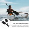 BESPORTBLE Telescopic Kayak Paddle: 2 Pack 22-41inch Aluminum Alloy Boat Oars Collapsible Paddle for Boat Kayaking Rafting Canoe Outdoor Kayak Water Sports view 2