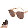 QQLADY UV Protection Sunglasses,Mini Folding Sunglasses,Fashion Pocket Cushion Folding Sunglasses (1PCS-H,XL) view 1
