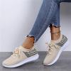 Ladmiple Womens Shoes Flats With Arch Support Womens Walking Shoes Daily Pull-on Lightweight Comfy Breathable Running Tennis Shoes Slip On Fashion Platform Sneakers view 4