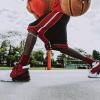 2 Pack Knee Brace Straps, Patella Tendon Knee Strap, Basketball Patella Tendon Stabilizer Knee Brace Super Silicone Leather Band Knee Brace Elasticity Fixed Protection Patellar Ring for(Grey*2) view 3