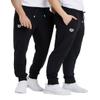 ARENA Unisex Team Pants Solid Sporty Fleece Joggers Regular Fit Workout Gym Training Active Bottoms for Men and Women, Black, 3X-Large view 2
