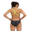ARENA Performance Fireworks Women's Swimsuit Challenge Back One Piece MaxLife Training Suit, Soft Green/Black Multi, US Size 22 view 2