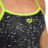 ARENA Performance Fireworks Women's Swimsuit Challenge Back One Piece MaxLife Training Suit, Soft Green/Black Multi, US Size 22 view 3
