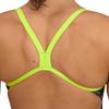 ARENA Performance Fireworks Women's Swimsuit Challenge Back One Piece MaxLife Training Suit, Soft Green/Black Multi, US Size 22 view 4