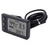 Pilipane Electric Bikes LCD Display, S866 Electric Bikes Display LCD Meter, Electric Bikes Accessories 24V 36V 48V Electric Scooter Control Panel with SM Plug view 3