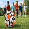 Alomejor Adults Soccer Ball, Wear Proof Liner Tight Nylon Wrap Soccer Ball Standard Size for Training (Size 5) view 4