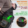 TECEUM Tactical Compact Sling Bag with patch  CCW for Everyday  For R&L Hand  Shoulder Crossbody Bag for Concealed Carry of Handgun  Pack (Black) view 2