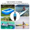 QANYEGN 2 Sets of Surfboard Air Vae Nozzles Paddleboard Pump Adapter Replacement to Inflate Your Surfboard Or Boat(Blue) view 3