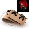 Armory Replicas  Genuine Leather Dagger Holster  Medieval Inspired Adjustable Small Weapon Sword Frog - Natural Tan w/Black Cord view 2