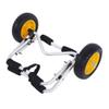 Kayak Cart Dolly Wheels Trolley - Beach Tire Transport for Canoes, Boats, Sit-On-Tops - Scupper Carts, Wagon Hauler - Kayaking Essential view 3