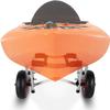 Kayak Cart Dolly Wheels Trolley - Beach Tire Transport for Canoes, Boats, Sit-On-Tops - Scupper Carts, Wagon Hauler - Kayaking Essential view 4