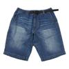 Men's Loose Straight Jean Shorts Cotton Stretchy Denim Shorts Dark Blue Classic Short Pants with Pockets (Dark Blue,Medium) view 1