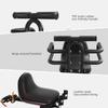 XIEEIX Front Mounted Child Bike Seat, Kids Bike Seat with Guardrail, High Seat Cushion Backrest Mountain Bike Child Bike Seat, Bicycle Child Safety Seat for Children from 1 to 3 Years Old view 2