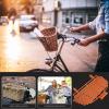STOBAZA Bike Basket Cover Plastic Lid for Front Basket Lightweight Design for Easy Installation Protects Items While Cycling Compatible Electric and Standard view 4