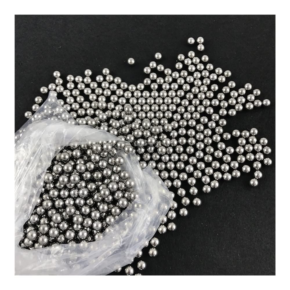WALENI Steel Balls Hunting 5mm 6mm 8mm 9mm 10mm 11mm High-Carbon Steel Ball Catapult Hunting(11mm 30pcs)