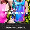 Sojourner Rave Hydration Pack - Hydration Backpack - Hydropack with 2L bladder - Water Backpack for Festivals, Hiking, Running, Biking and more (Magic Mushroom) view 4