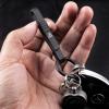 TISUR Keychain Pocket Clip Titanium Round Carabiner Clip view 2