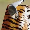 SEVENBABU Golf Towels for Golf Bags with Clip, Funny Microfiber Waffle Pattern Golf Towel, Tiger Skin Wild Safari Animal Print Golf Accessories for Men and Women Gifts 24x16 inch view 2