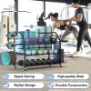 Staransun Home Gym Storage Rack - Weight Rack for Dumbbells - Dumbbell Rack for Home Gym - Home Gym Storage Rack for Dumbbells, Yoga Mats, Kettlebells, and Strength Training Equipment view 3