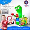 PREFERRED TOYS - Inflatable Kids Dinosaur Punching Bag - MMA - Green - 4 Feet Tall - Ages 3 to 14 view 3