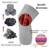 Cotton Knee Warmers Men Women, Joint Pain Relief, Arthritis Aid, Japan Made view 2