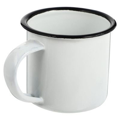 BESPORTBLE Enamel Camping Mug 4oz Small Vintage Iron Mugs Coffee Drinking Cup for Camping Fishing Picnics Outdoor Mountaineering Enthusiasts Use