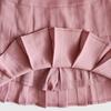 ZHANCHTONG Women's High Waist A-Line Pleated Mini Skirt Short Tennis Skirt (Pink 01,L) view 3