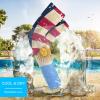 American and Argentina Retro Flag Cooling Arm Sleeve for Men Women UV Sun Protection Compression Sports Sleeves 1 Pair view 4