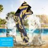 Barbados Flag Map Cooling Arm Sleeve for Men Women UV Sun Protection Compression Sports Sleeves 1 Pair view 4