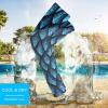 Blue Dragon Scales Cooling Arm Sleeve for Men Women UV Sun Protection Compression Sports Sleeves 1 Pair view 4