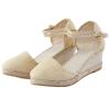 Ladmiple Sandals For Women With Arch Support Topic Open Toe Buckle Ankle Strap Espadrilles Flatform Wedge Casual Sandal view 1