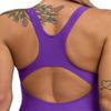 ARENA Feel Women's Solid Control Pro Back B Swimsuit Inner Bra Comfortable One-Piece Stylish Ladies Bathing Suit, Purple, US Size 34 view 4