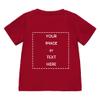 ZFTTZYMX Custom Boys Girls Short Sleeve T-Shirts Add Your Text Photo Design Personalized Kids Summer Crew Neck Tees view 2