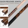 CUEELF Heavy Hitter Jump Break Pool Cue 3-Piece Jump/Break Pool Cue Stick Zebra Wood Pool Stick 23 oz Break Pool Cue (GSW, 23 oz) view 4
