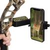 LEANPRO Phone Holder for Compound Bow Phone Mount Holder Arrow Bracket for Archery Hunting Photos and Video Moment Recorder view 1