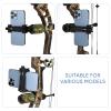 LEANPRO Phone Holder for Compound Bow Phone Mount Holder Arrow Bracket for Archery Hunting Photos and Video Moment Recorder view 2