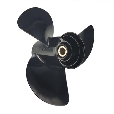 Xspeed Aluminum 3 Blades Outboard Propeller for 4-1/4" Gearcase Mercury Engines 40-140HP,15 Spline Tooth,RH (14x15)