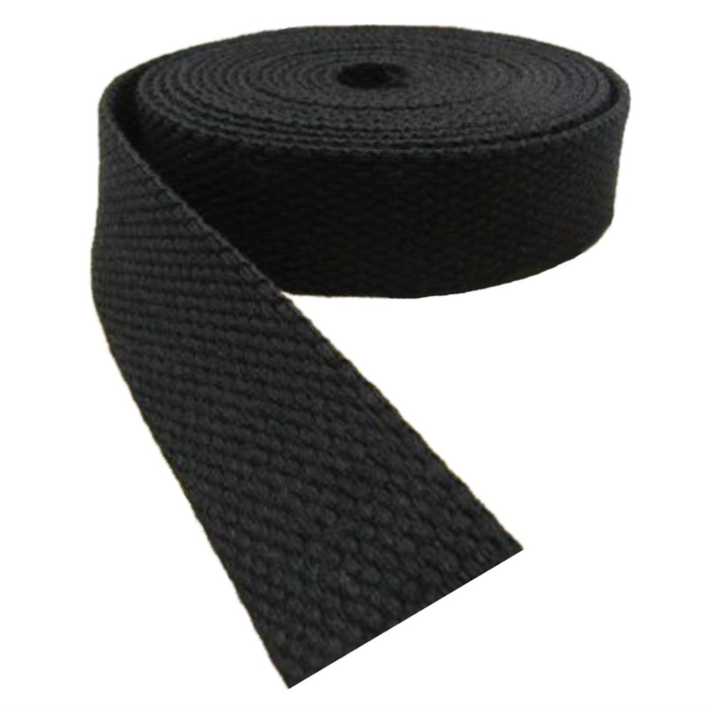 3/4 Inch Cotton Webbing Strap for Bags Leash Arts Crafts Accessories, 9 metre/roll