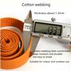 3/4 Inch Cotton Webbing Strap for Bags Leash Arts Crafts Accessories, 9 metre/roll view 3