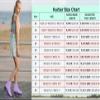 Hurber Women Roller Skates High-Top Double-Row PU Leather Outdooer Roller Skates for Girls (Purple Flashing Wheel,40 - US:9) view 2