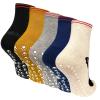 Artfasion Non Slip Socks for Women: Grip Novelty Dog Non Skid Ladies Funny Anti Slip Socks 5 Pairs for Pregnant Seniors Hospital Yoga Pilates 5-9 view 1