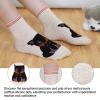 Artfasion Non Slip Socks for Women: Grip Novelty Dog Non Skid Ladies Funny Anti Slip Socks 5 Pairs for Pregnant Seniors Hospital Yoga Pilates 5-9 view 2
