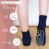 Artfasion Non Slip Socks for Women: Grip Novelty Dog Non Skid Ladies Funny Anti Slip Socks 5 Pairs for Pregnant Seniors Hospital Yoga Pilates 5-9 view 3