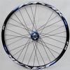 ZECHAO 26/27.5/29In Bike Wheelset,Double Wall Mountain Rim Disc Brake Ultralight Carbon Fiber Quick Release 32H 7-11 Speed Wheelset (Color : Blue, Size : 29inch) view 2