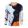 Child Element Racewear powersports Jerseys Cycling MTB Bicycle Mountain Bike Jersey Shirt for Youth Orange view 3